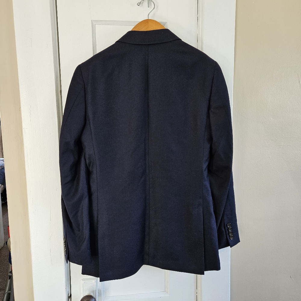 Ludlow Slim-fit Legacy blazer in American Wool - Picture 7 of 8